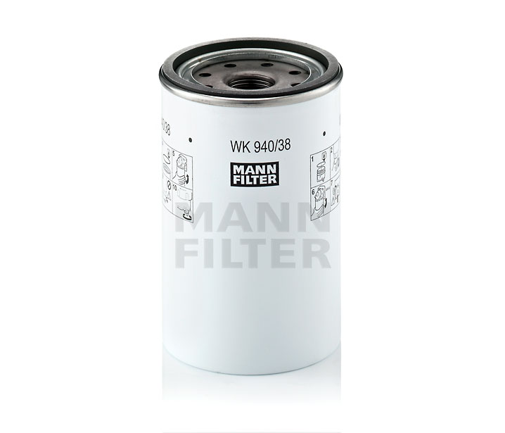 MANN-FILTER WK 940/38 x Filtro combustible
