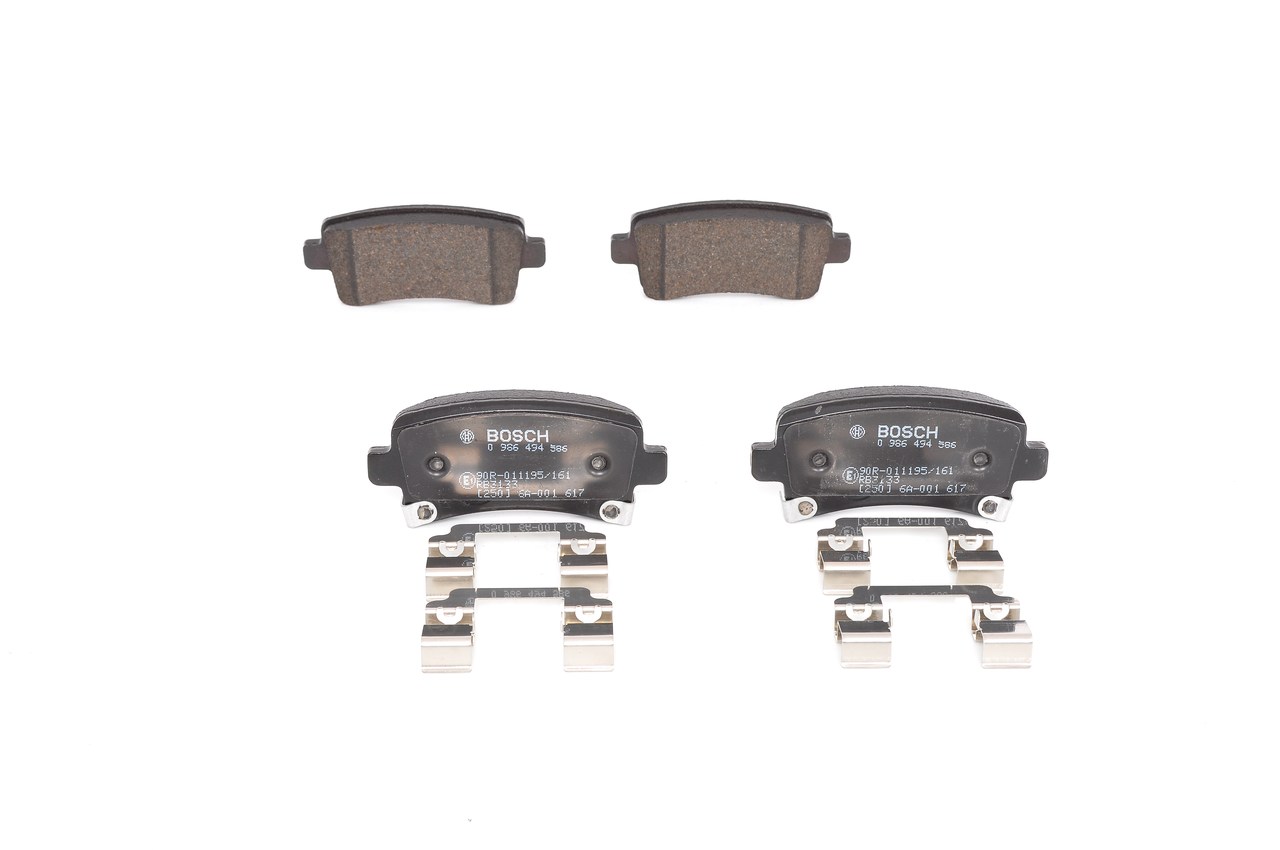 BOSCH BP1233 Bromsbelägg