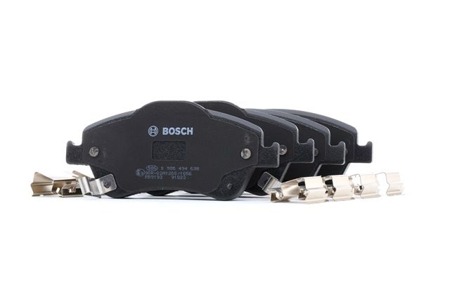 BOSCH Τακάκια φρένων 0 986 494 638 BOSCH 0986494638 Σετ τακάκια Toyota AURIS γνήσια