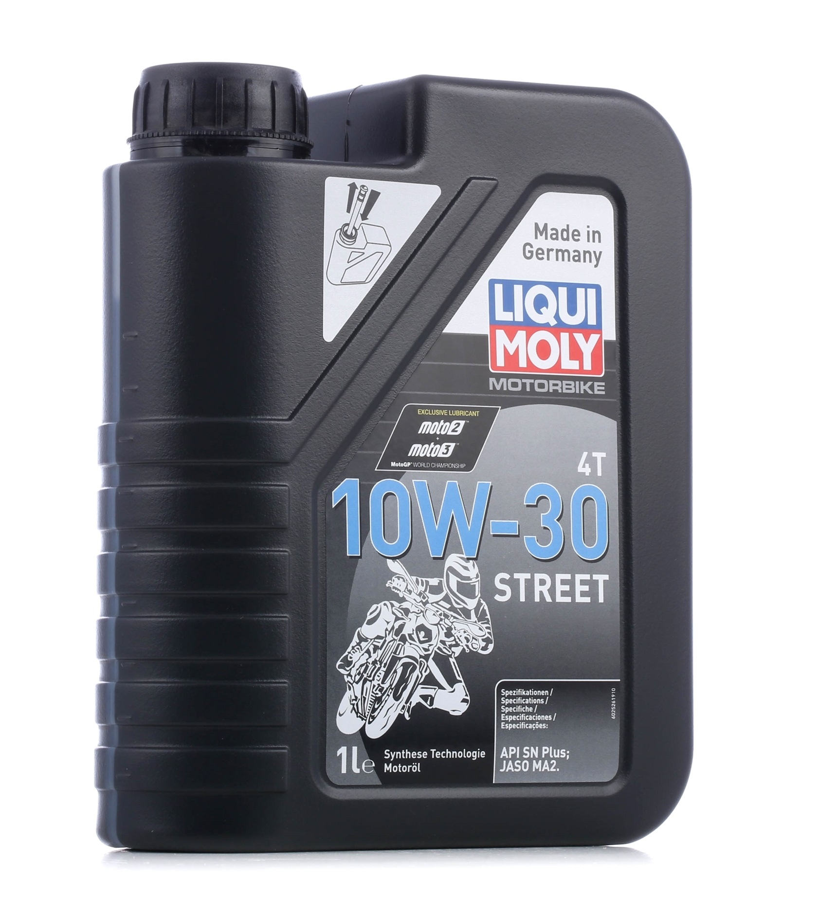 LIQUI MOLY 2526 Engine oil 10W-30, Capacity: 1l, Part Synthetic Oil-image-7889227