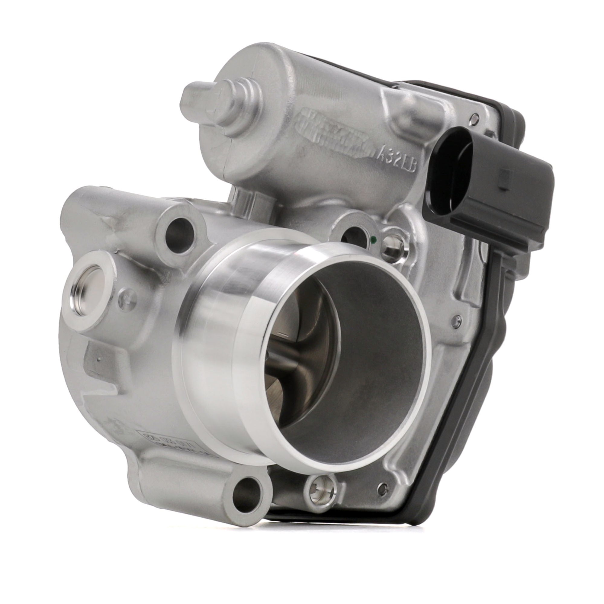 Side view of PIERBURG 7.02935.14.0 Throttle Ø: 40mm, Control Unit/Software must be trained/updated
