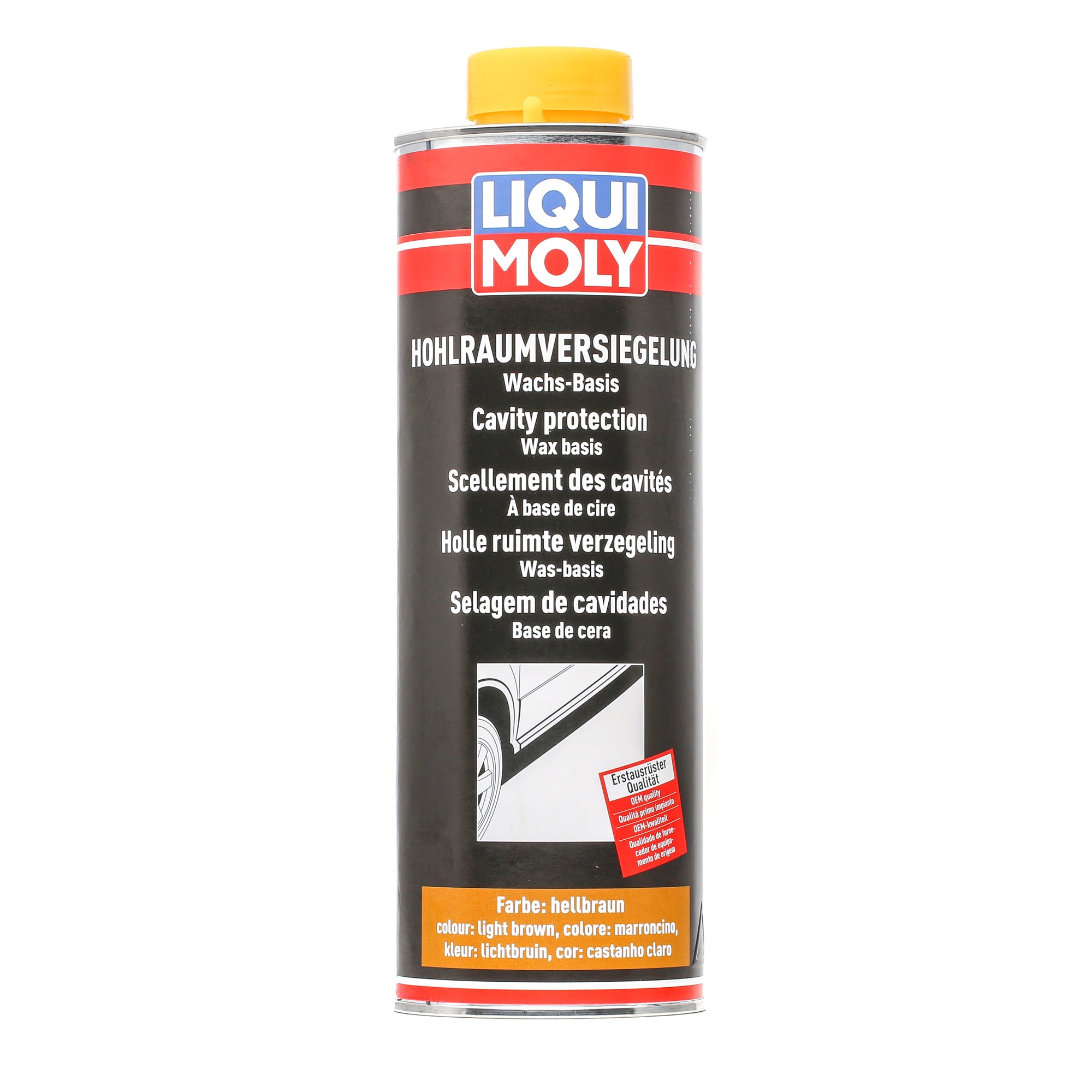 LIQUI MOLY 6108 Underbody Protection Cavity Protection, light brown Capacity: 1l, Tin-image-7897997
