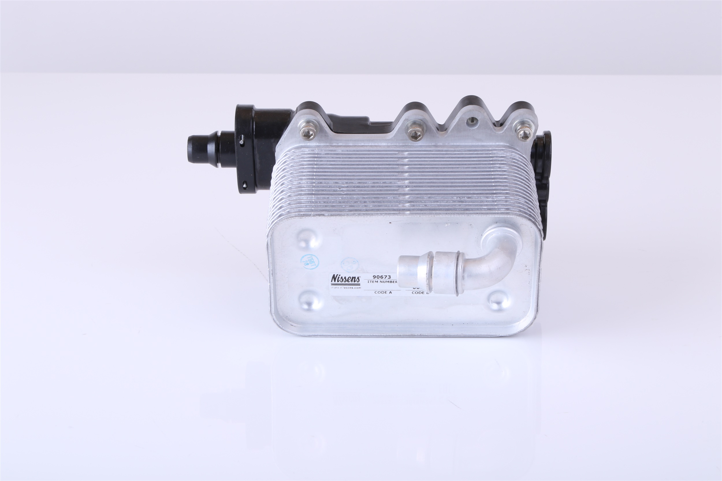 NISSENS 90673 Oil Cooler, automatic transmission ** FIRST FIT ** with gaskets/seals-image-7927154
