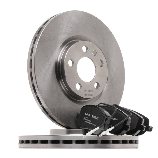 MAPCO 47018 Bromsskivor och bromsbelägg Renault TALISMAN kostand