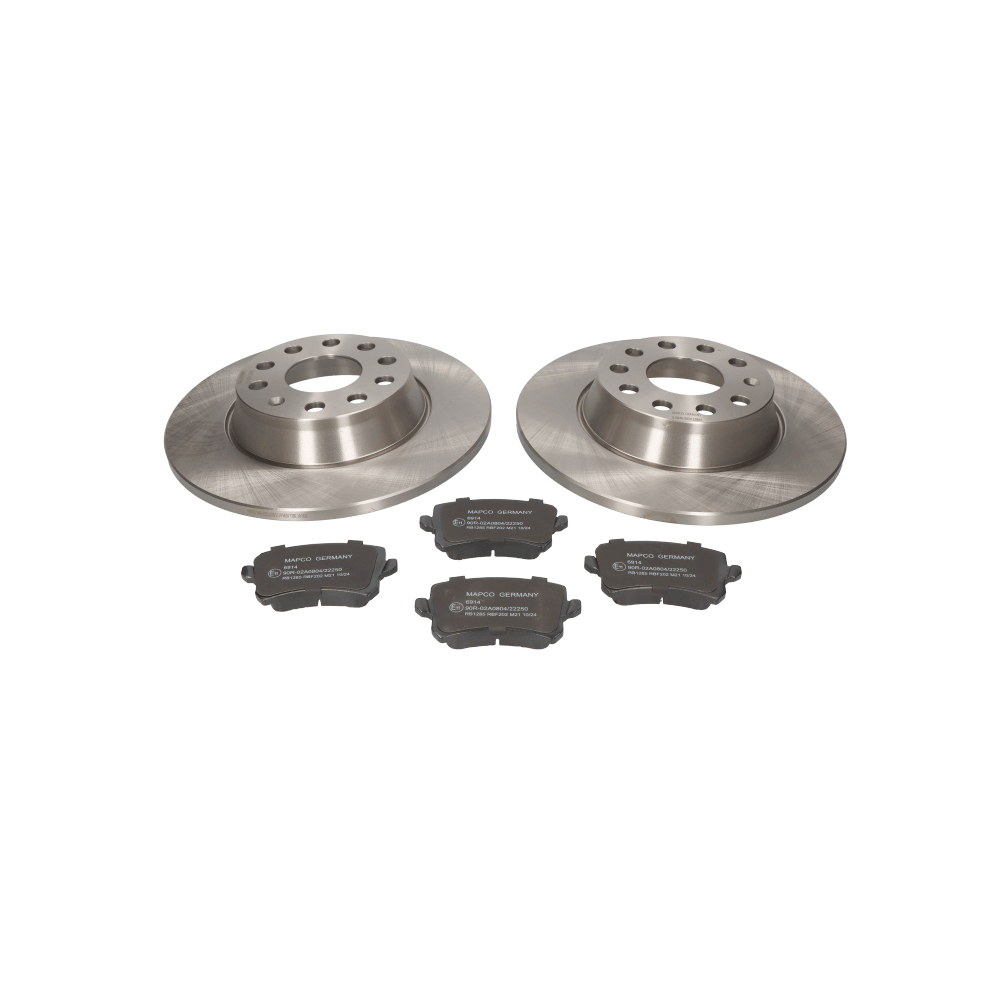 MAPCO 47906 Pidurikomplekt, ketaspidur