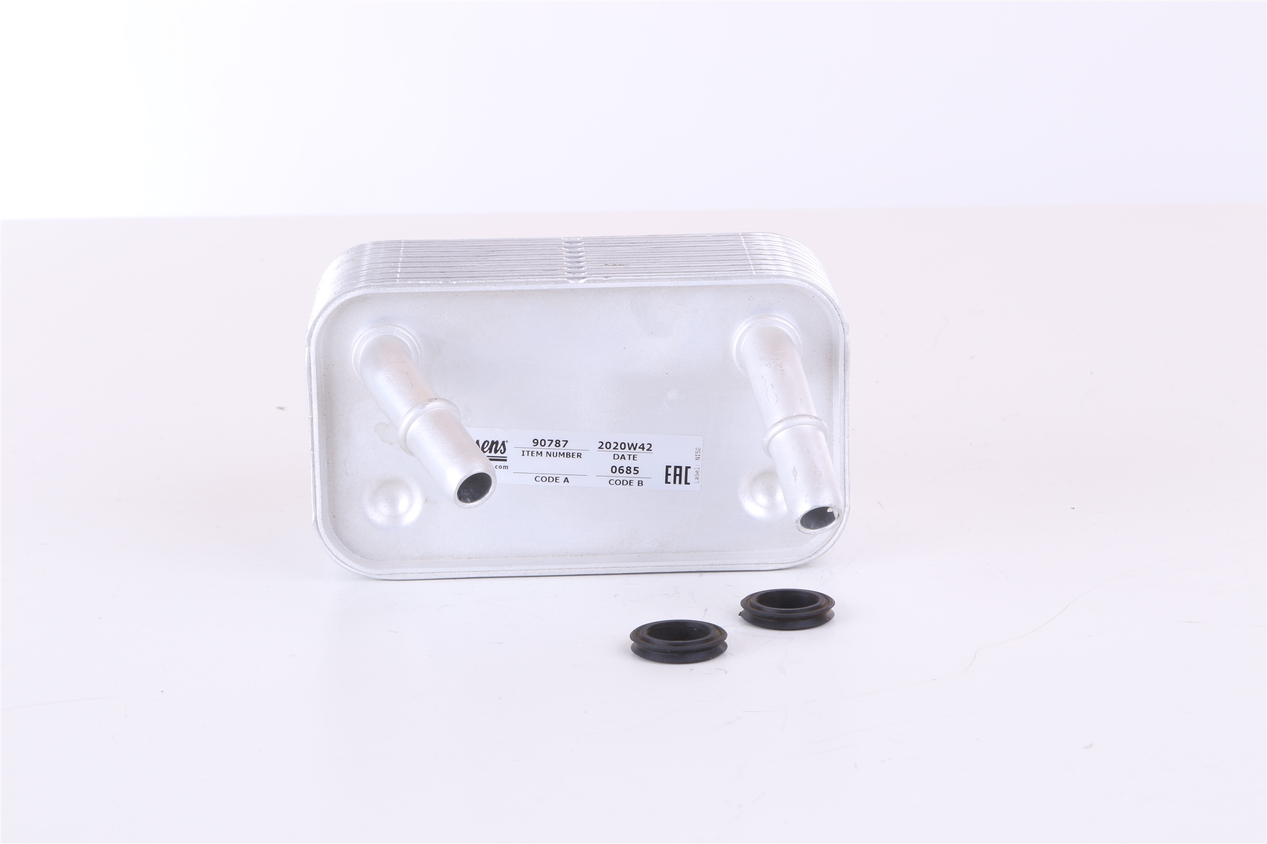 NISSENS 90787 Oil Cooler, automatic transmission ** FIRST FIT ** with gaskets/seals-image-7933912