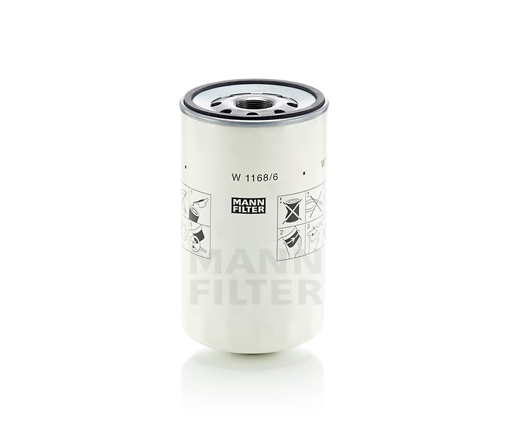 MANN-FILTER W 1168/6 Filtr oleju