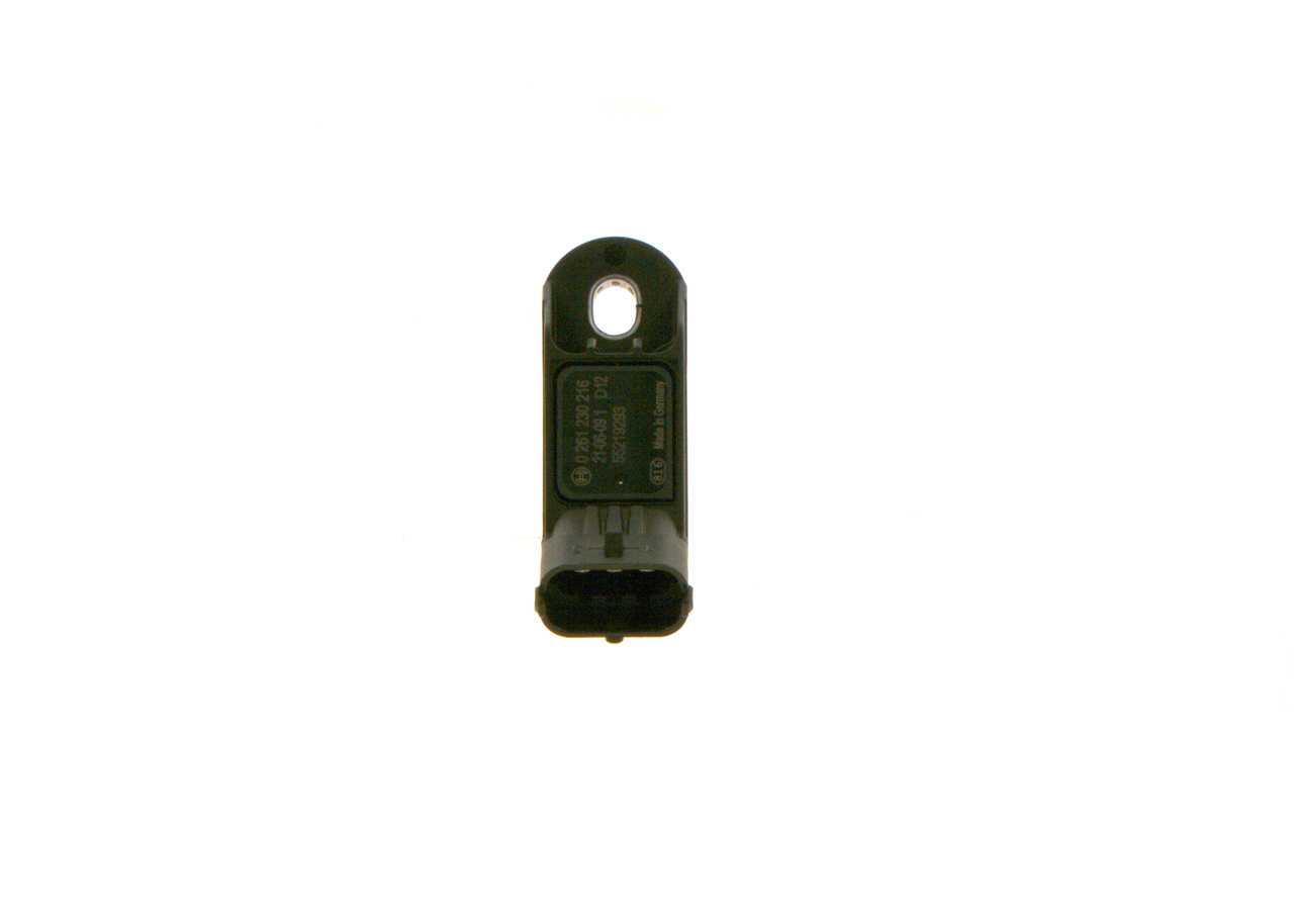 Side view of BOSCH 0 261 230 216 Sensors High Pressure Side