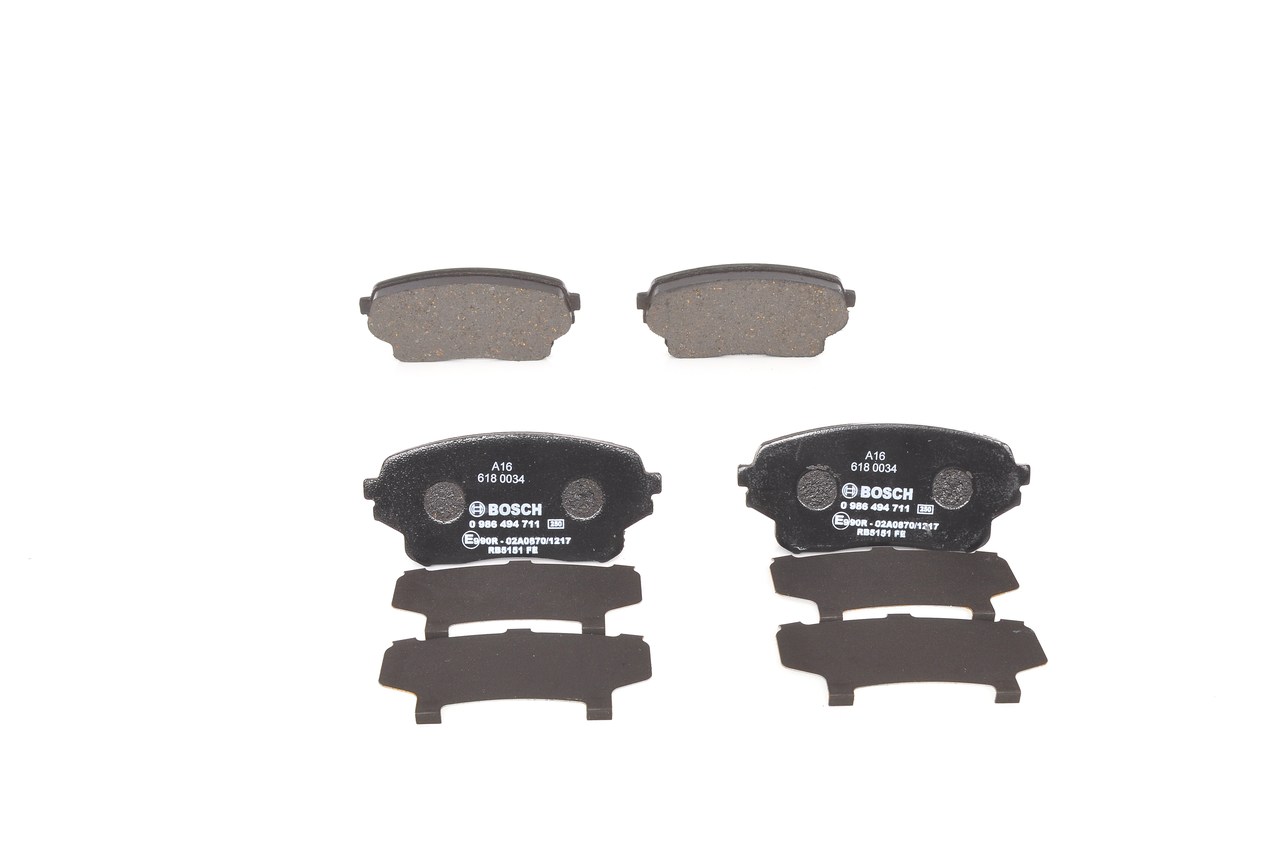 BOSCH BP1706 Plaquettes de frein