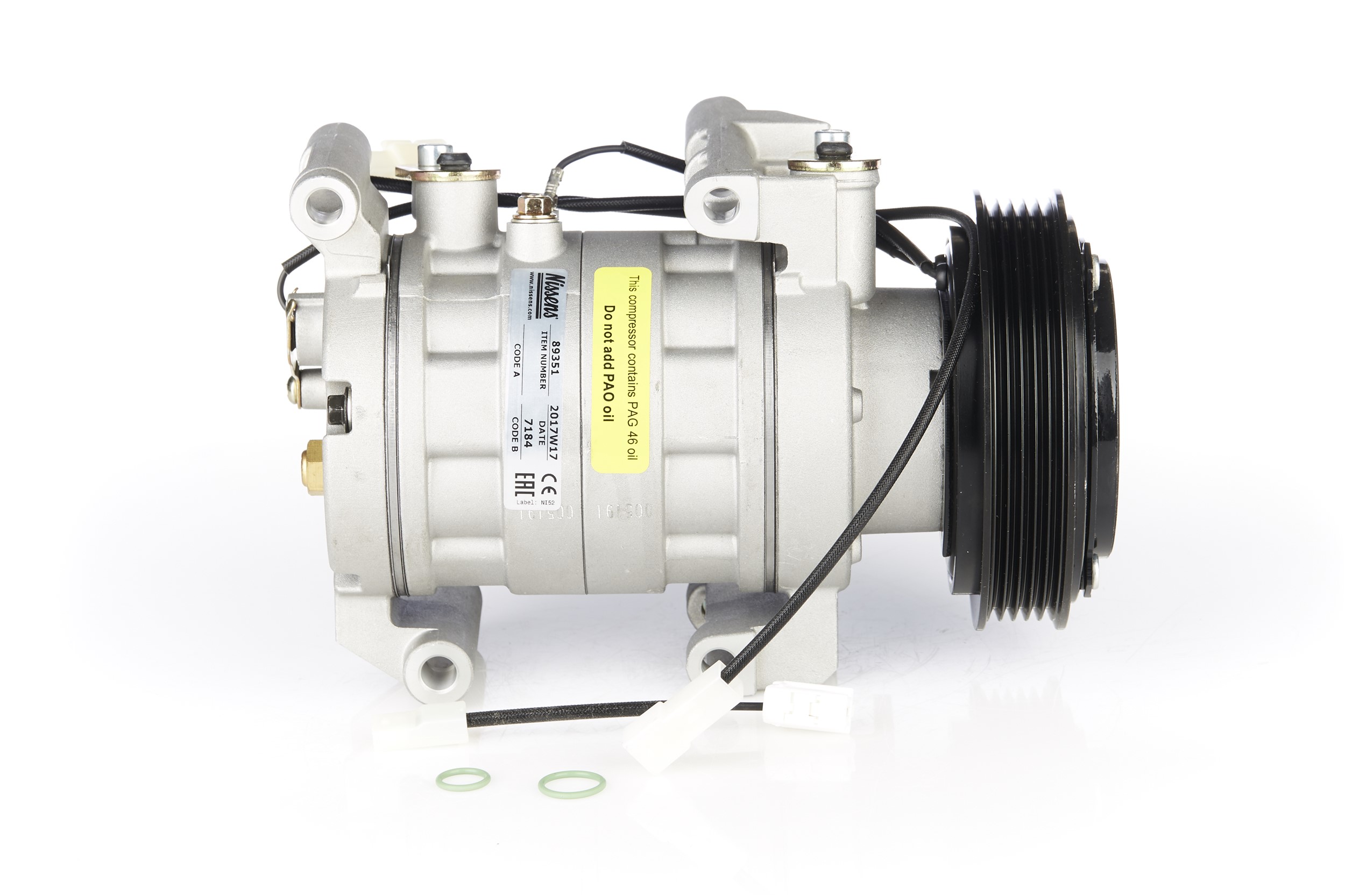 Loja online de Compressor de Ar Condicionado NISSENS 89351