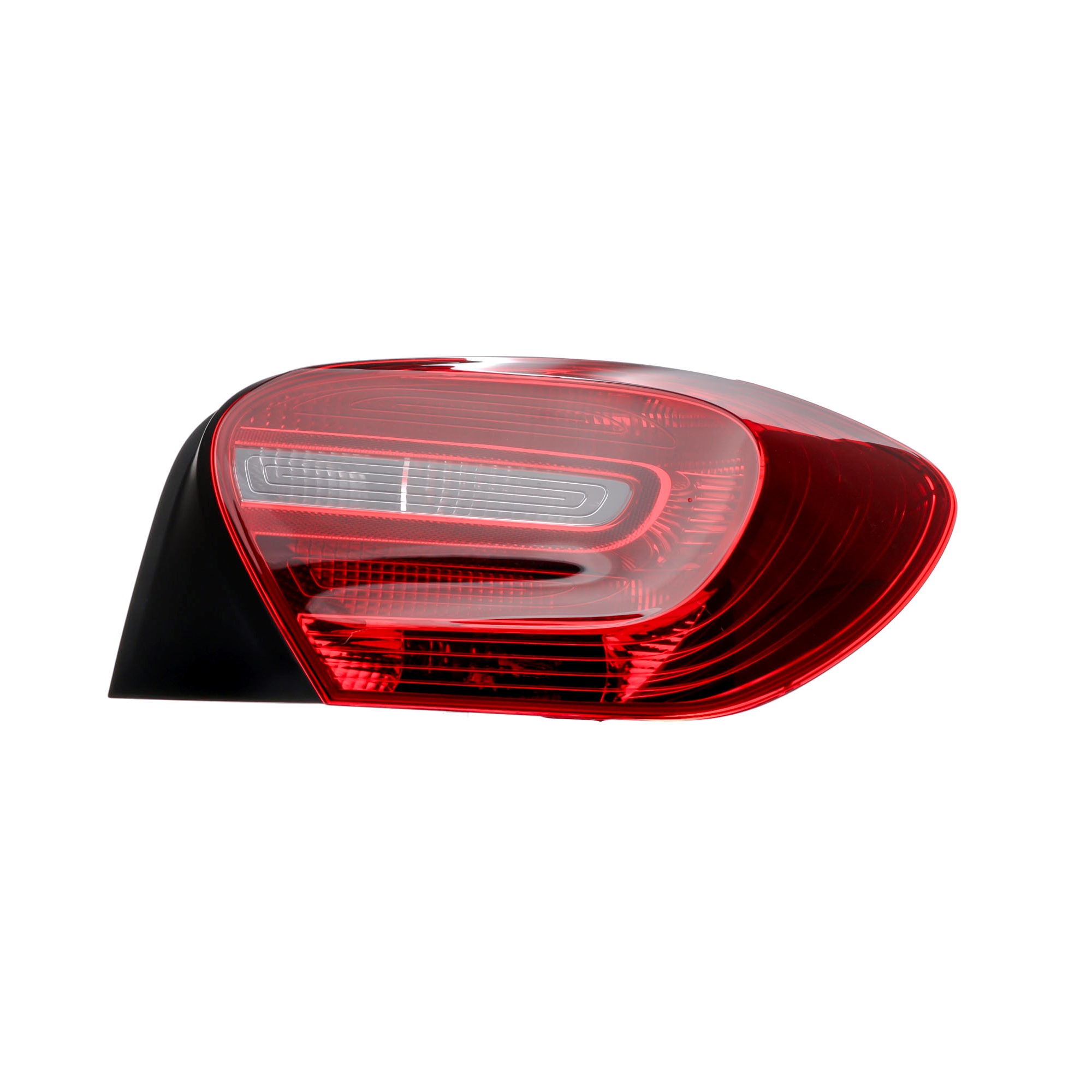 Side view of VAN WEZEL 3019922U Rear light Right, with bulb holder