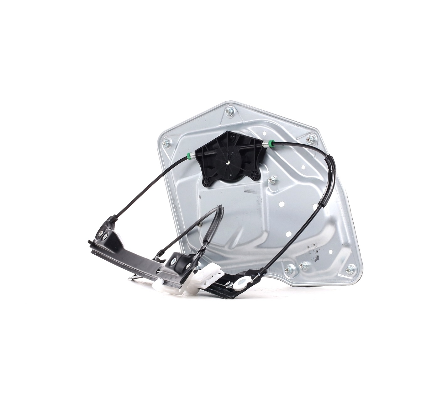 VAN WEZEL 7636261 Window regulator Left Front, Operating Mode: Electric, without electric motor, with bolted-on plate-image-7998351