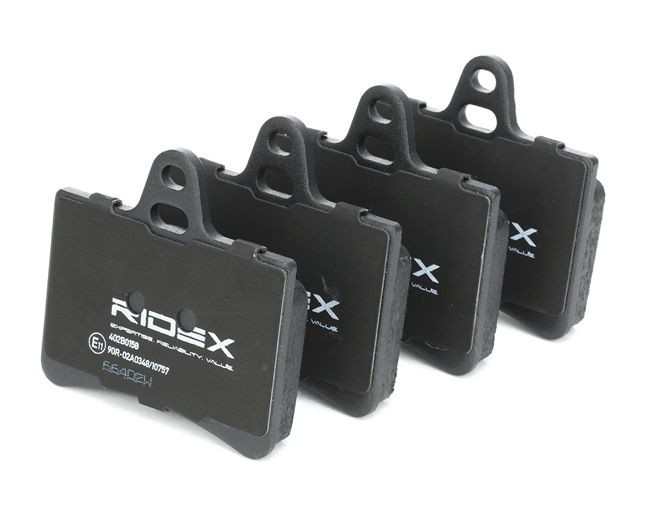 RIDEX 402B0158 Bromsbelägg