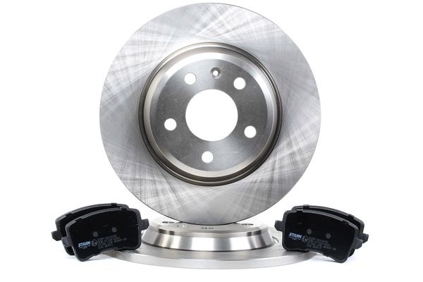 STARK SKBK-1090028 Bromsskivor och bromsbelägg Audi Q5 8r 3.0 TDI quattro 245 hk Diesel pris