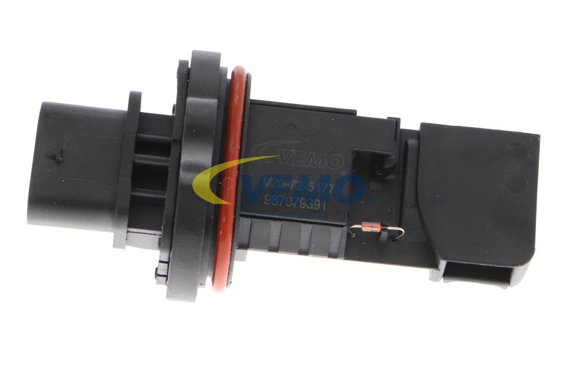 VEMO V20-72-5177 Mass air flow sensor Q+, original equipment manufacturer quality, without housing-image-8006051