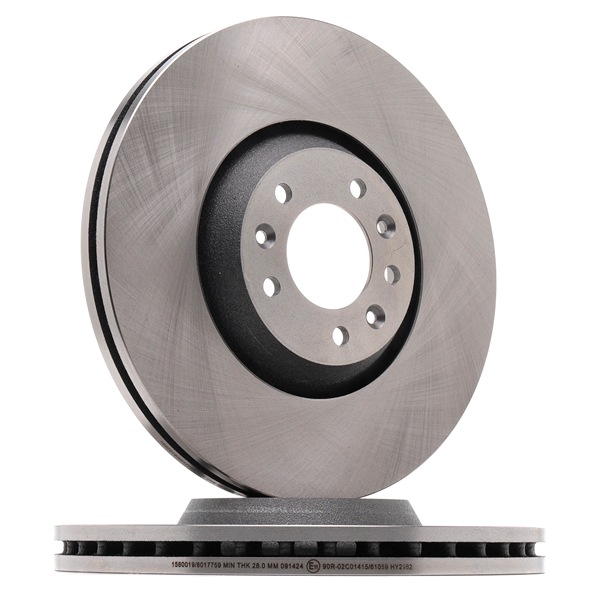 RIDEX 82B0440 Brake disc