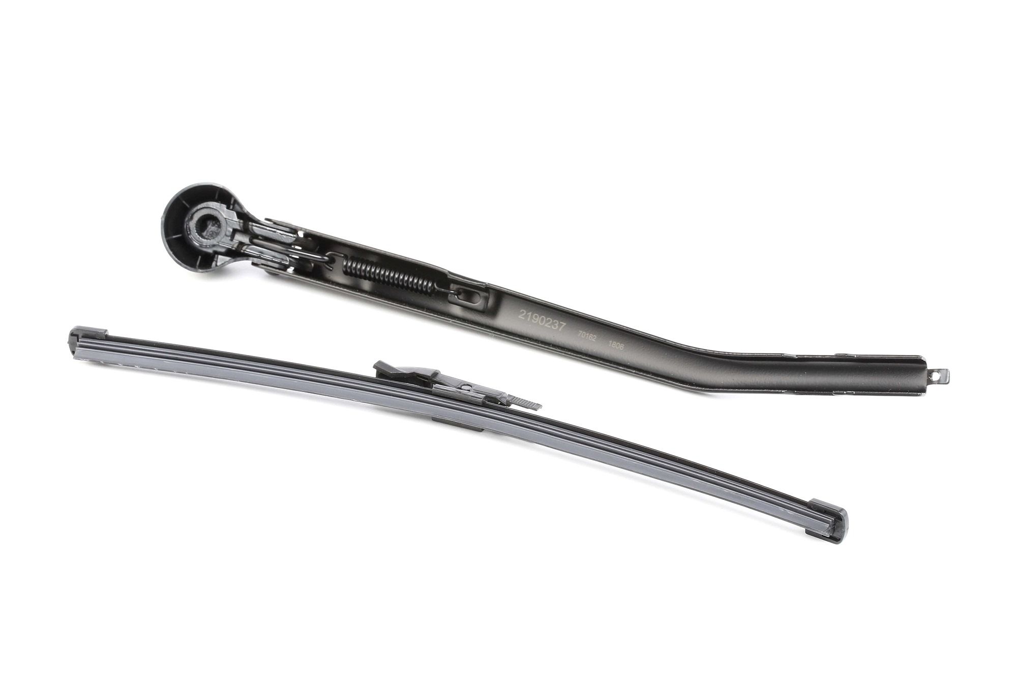 METZGER 2190237 Wiper Arm with wiper blade, Rear, with cap-image-8032228