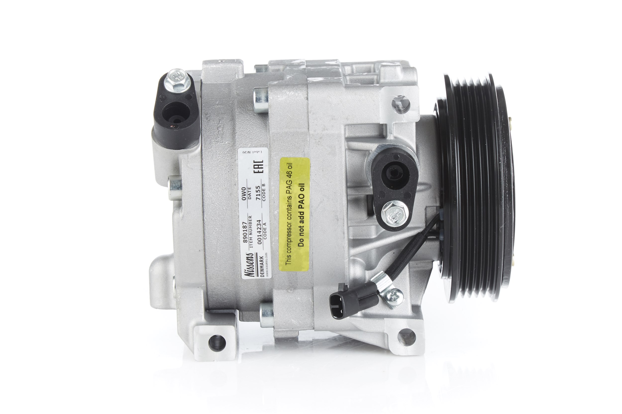 NISSENS 890187 AC-kompressor