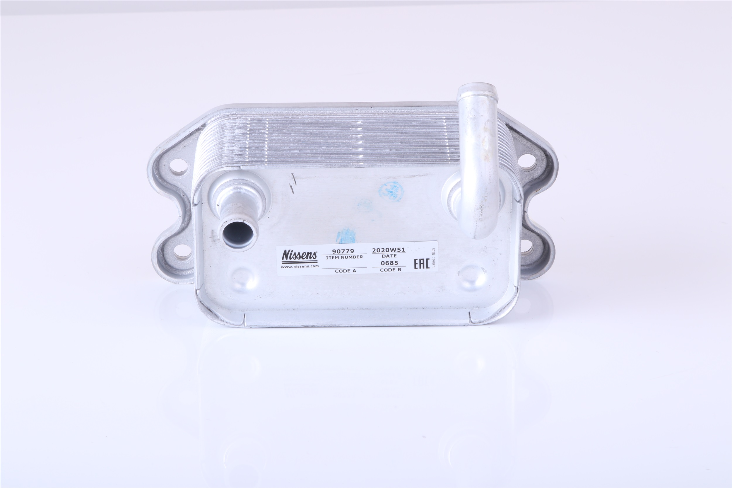 NISSENS 90779 Oliekoeler van de motor Volvo s60 1 2.4 D 126 Pk Diesel prijs