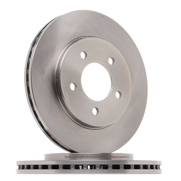 RIDEX 82B0127 Brzdové kotúče Chrysler Voyager AS 3.3 152 KS Benzín cena