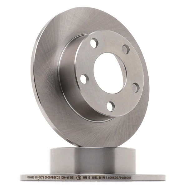 RIDEX 82B0521 Bremseskive