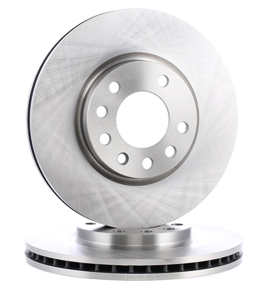 RIDEX 82B0955 Bremseskive Opel Corsa D 1.7 CDTI (L08, L68) 125 HK Diesel pris