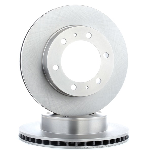 RIDEX 82B0734 Discos de freno Toyota Hilux III 3.0 D-4D 4WD (KUN26) 171 cv Gasóleo precio