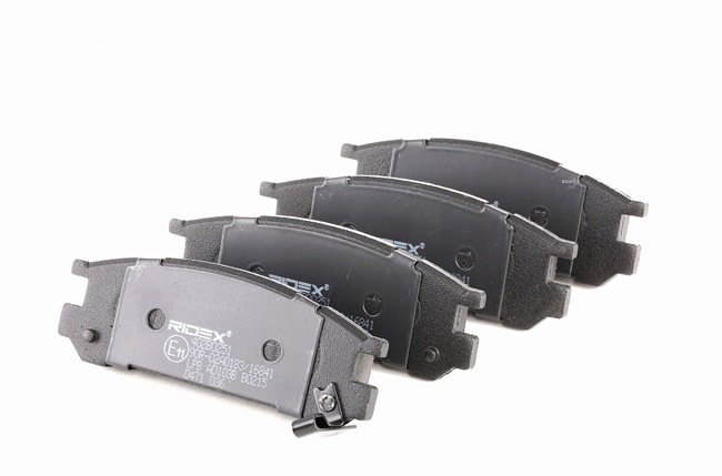 RIDEX 402B0251 Bromsbelägg