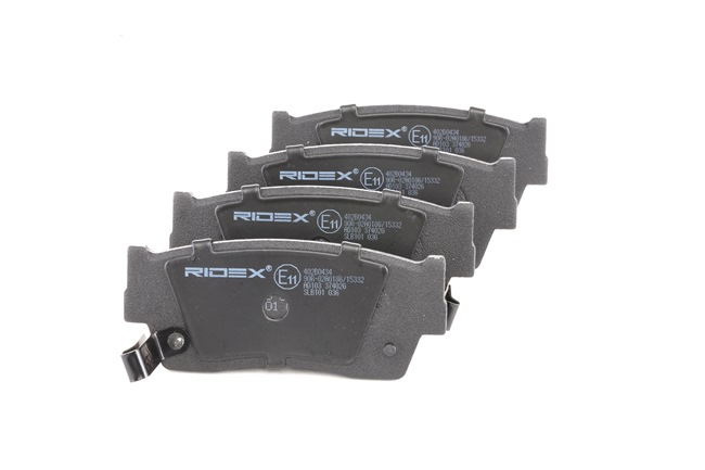 RIDEX Remblokken 402B0434 402B0434 Remblok SUZUKI SWIFT RIDEX