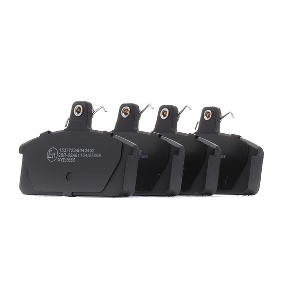 RIDEX 402B0423 Brake pad set