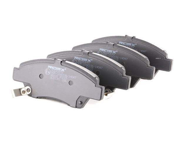 RIDEX 402B0649 Brake pad set