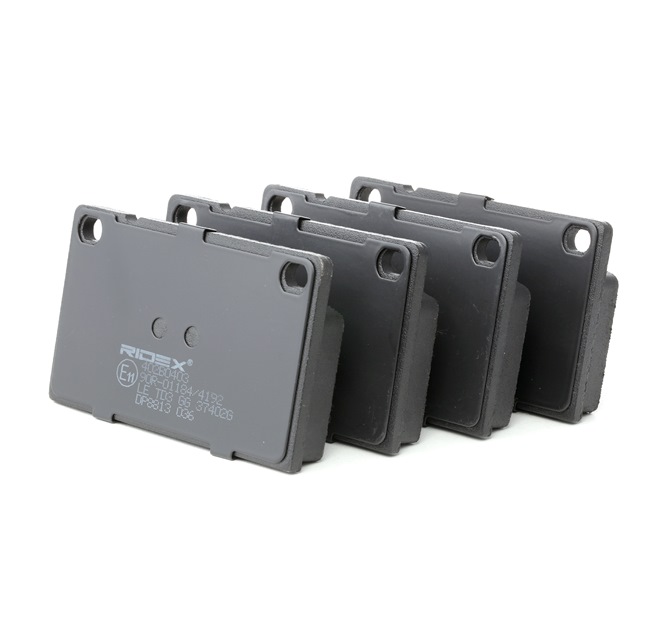 RIDEX 402B0403 Brake pad set