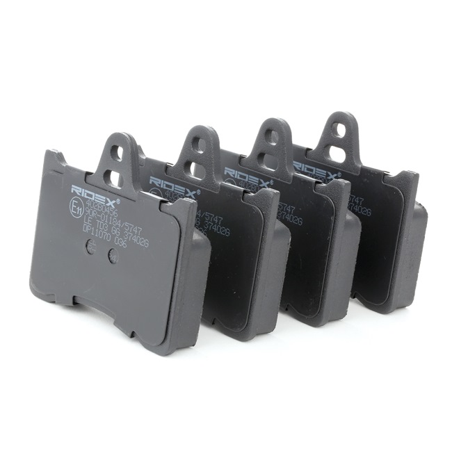 RIDEX 402B0456 Jarrupalat, levyjarru