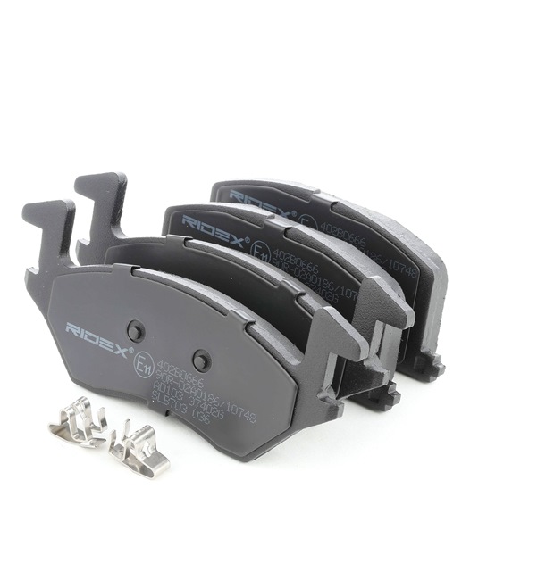 Bremseklodser 402B0666 RIDEX 04491 10 131 TOYOTA