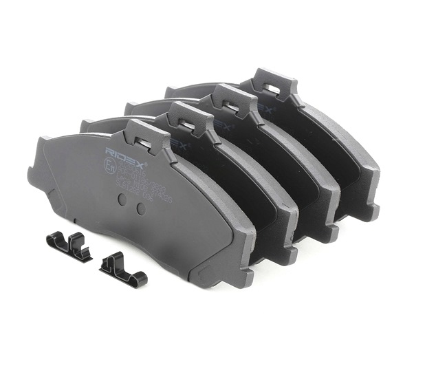 Bremseklodser 402B0616 RIDEX UHY13323ZD MAZDA