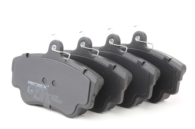 RIDEX 402B0871 Brake pad set