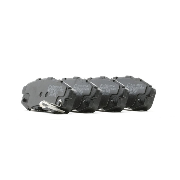 RIDEX 402B0820 Juego de pastillas de freno