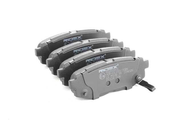 Bromsbelägg 402B0801 RIDEX SU003-04325 TOYOTA