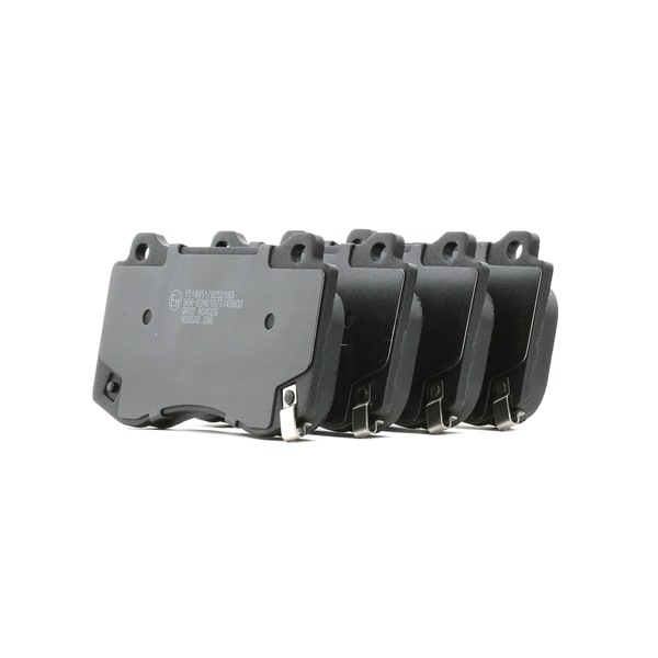 Bremseklodser 402B0826 RIDEX 05174311AA JEEP