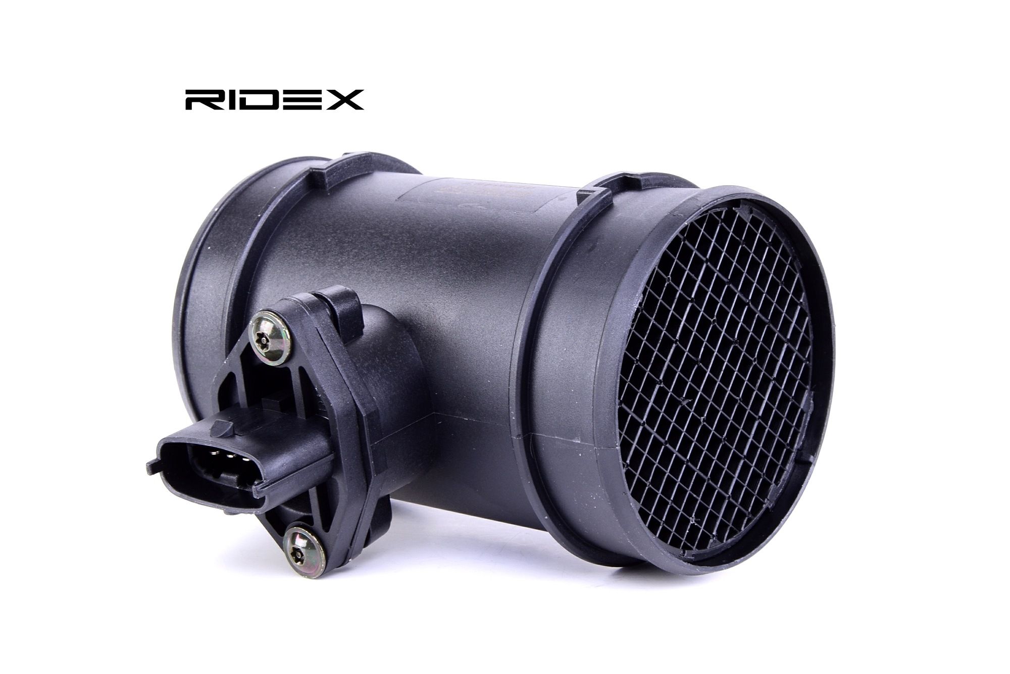 Side view of RIDEX 3926A0015 Mass air flow sensor with housing