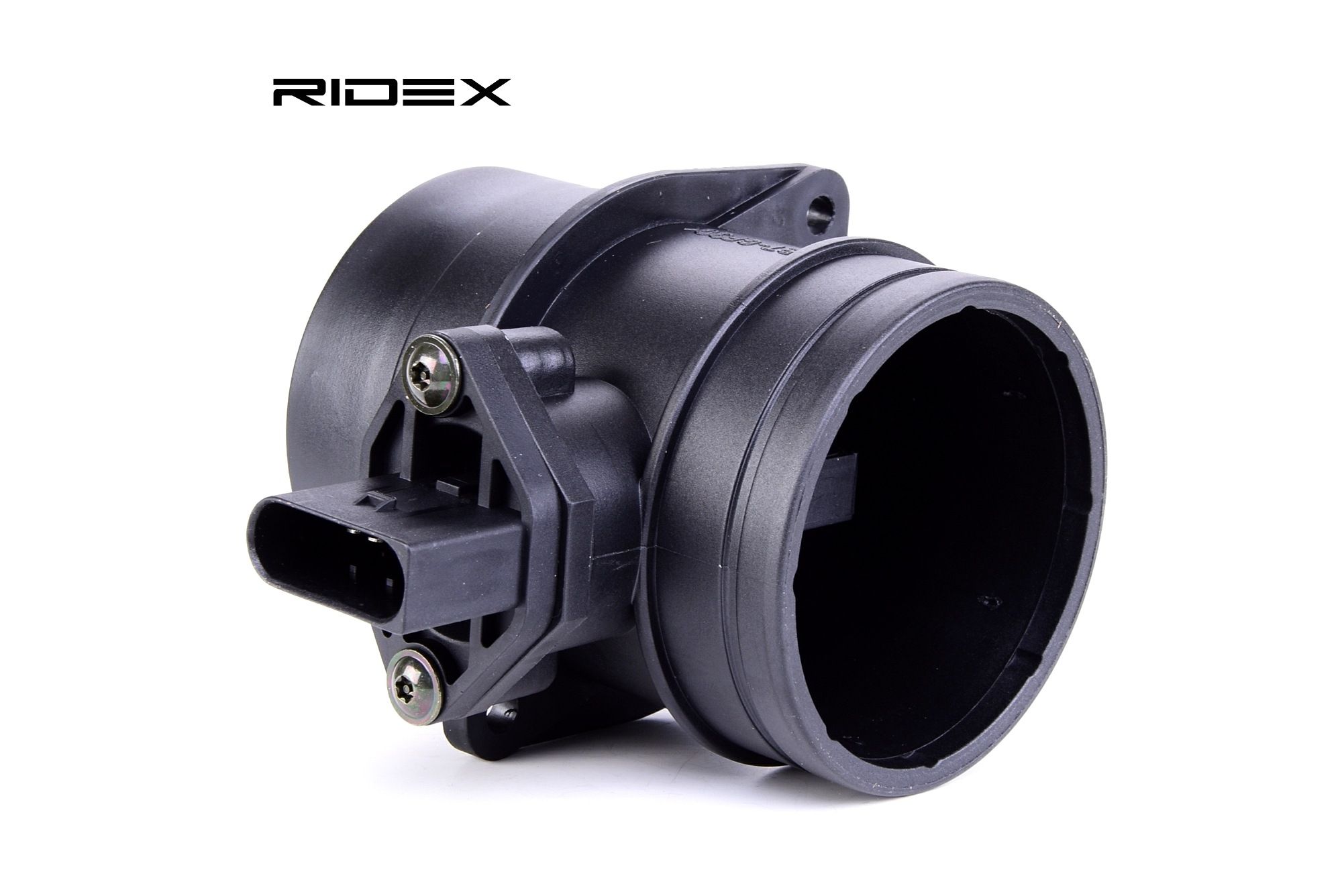 Side view of RIDEX 3926A0031 Mass air flow sensor with housing