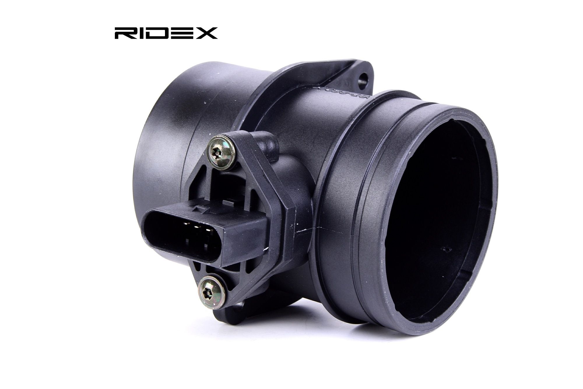 Side view of RIDEX 3926A0127 Mass air flow sensor with housing