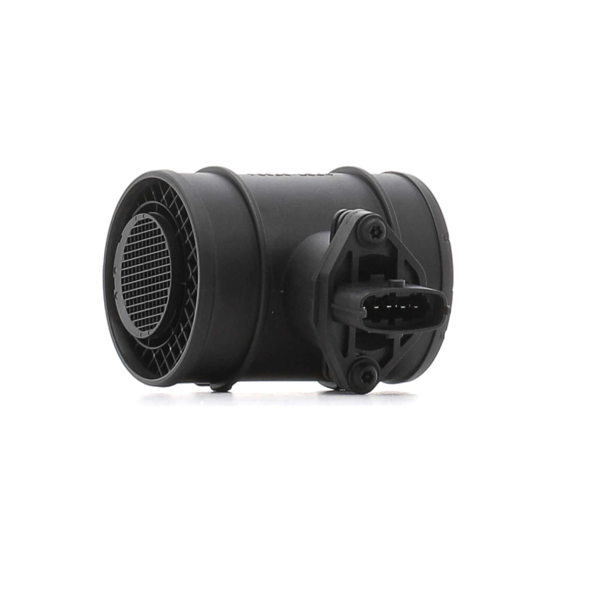 Side view of RIDEX 3926A0131 Mass air flow sensor with housing, with integrated grille