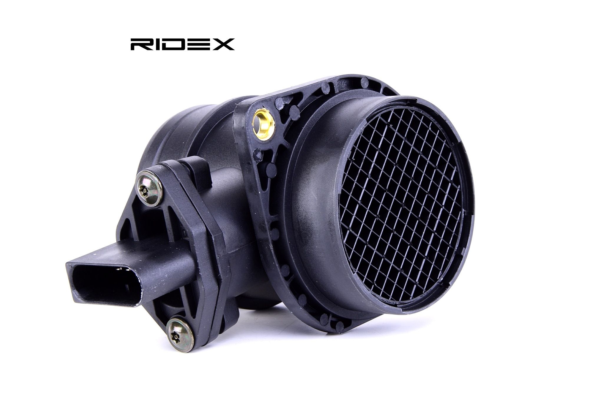Side view of RIDEX 3926A0030 Mass air flow sensor with housing