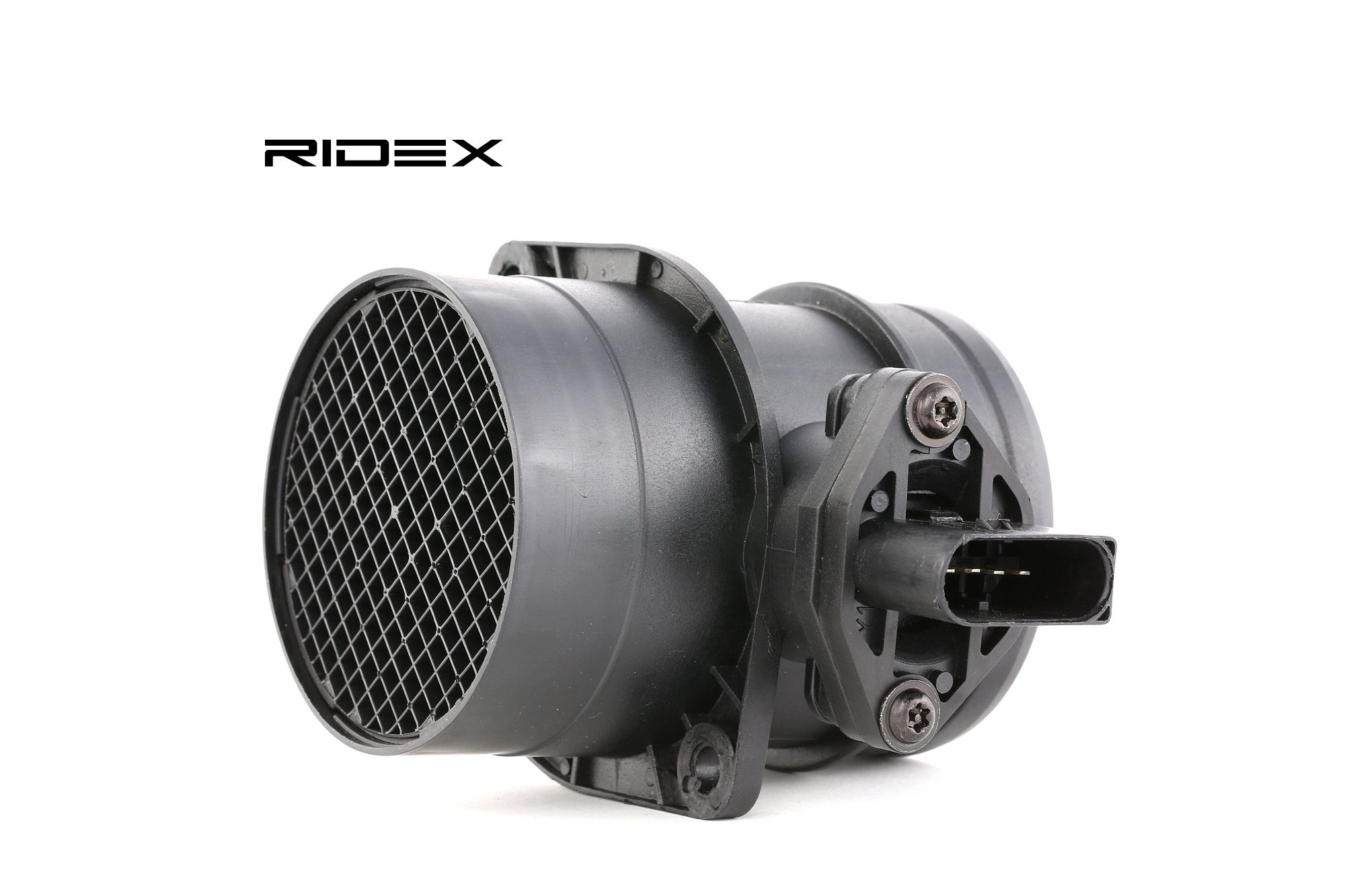 Side view of RIDEX 3926A0142 Mass air flow sensor with housing