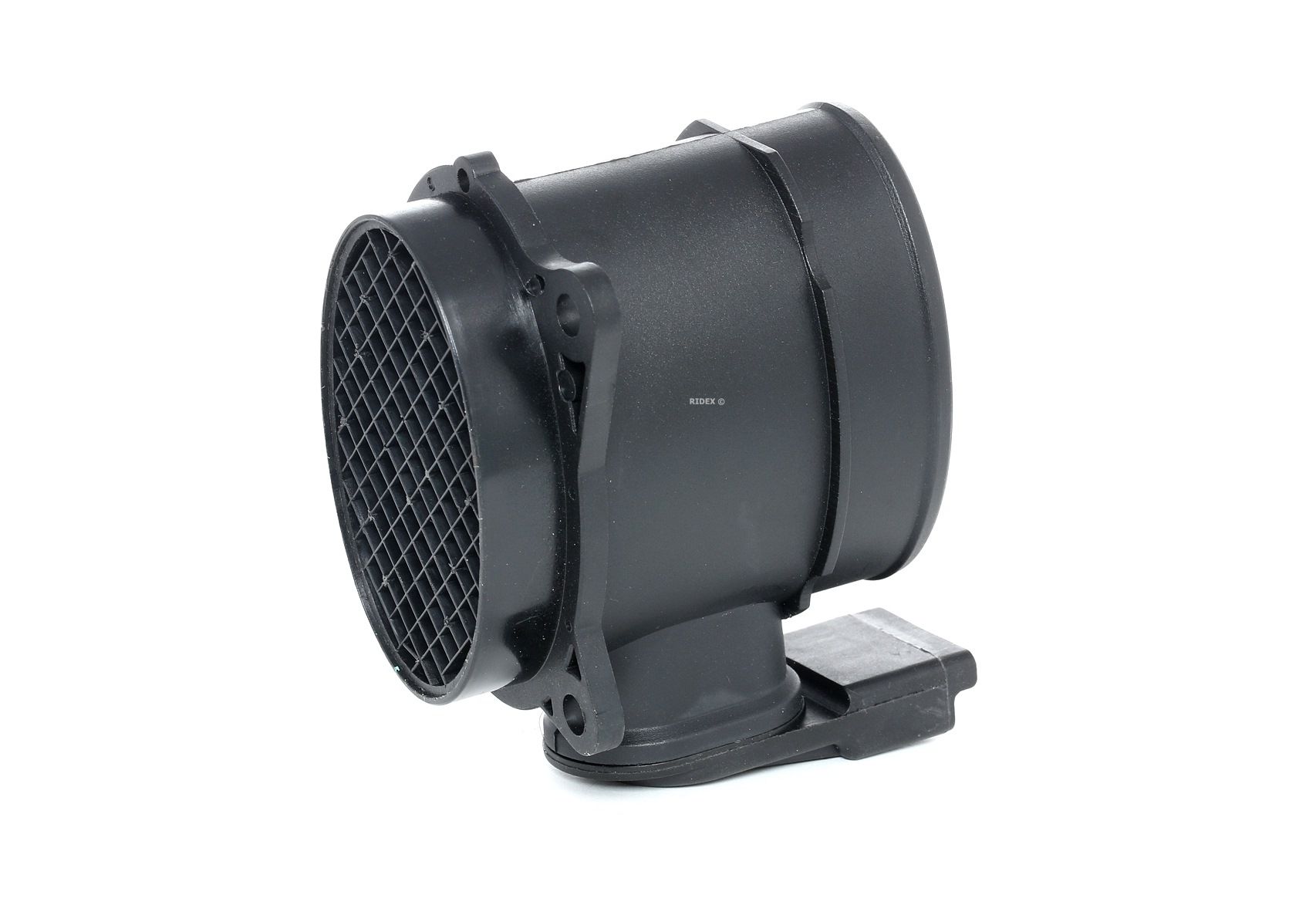 Side view of RIDEX 3926A0164 Mass air flow sensor with housing