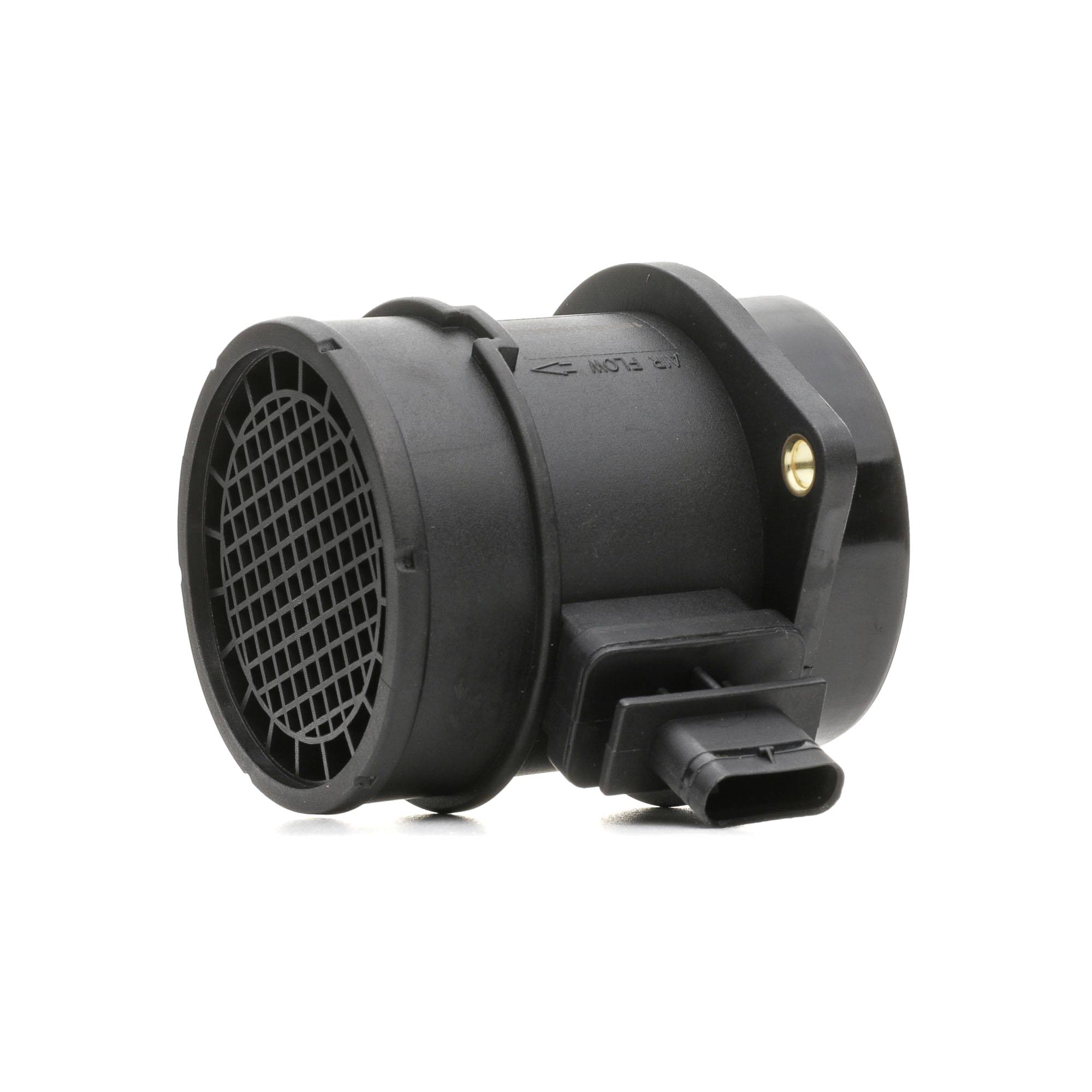 Side view of RIDEX 3926A0157 Mass air flow sensor with housing