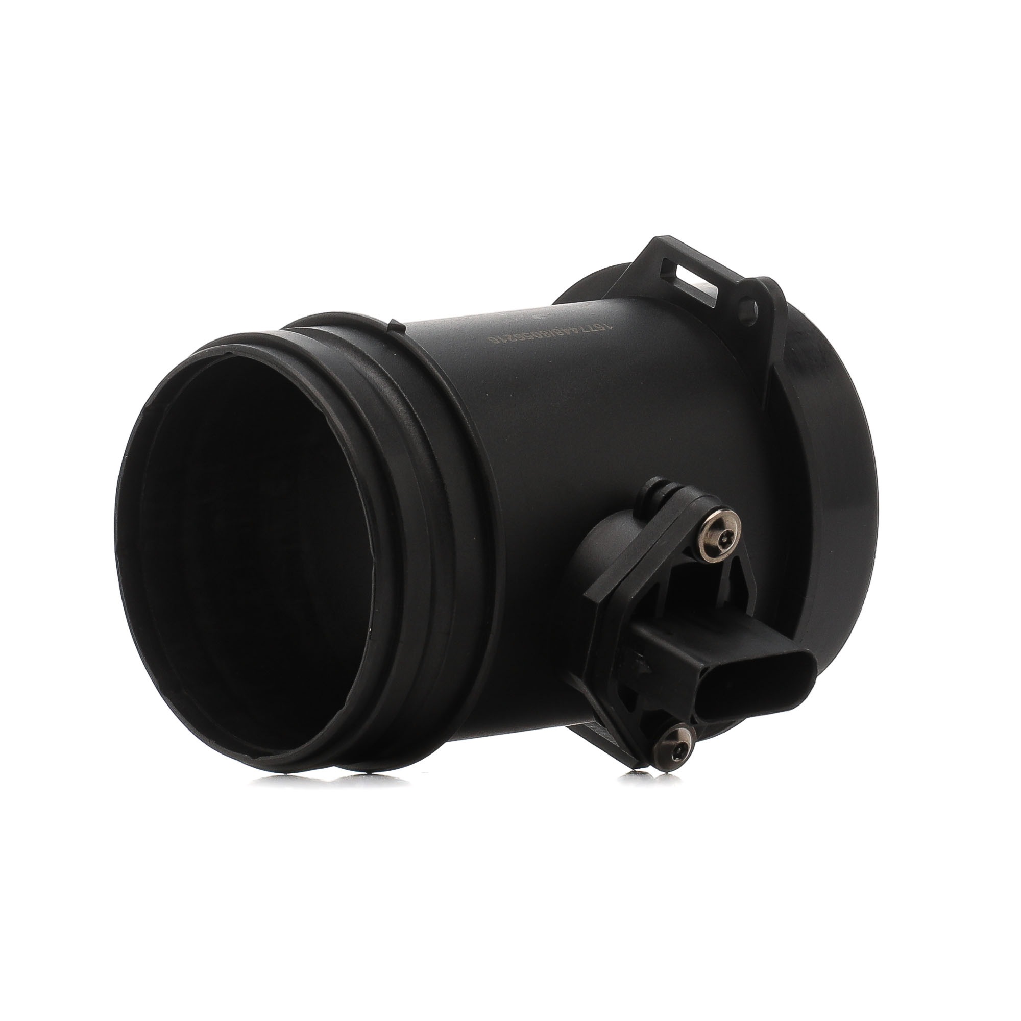 Side view of RIDEX 3926A0196 Mass air flow sensor with housing