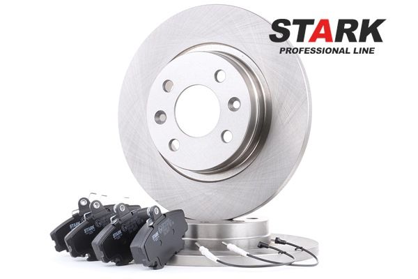 STARK SKBK-1090124 Kit disque et plaquette de frein Dacia Logan LS 1.6 87 CV Essence 2016