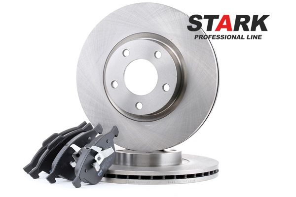 STARK SKBK-1090150 Kit de discos de freno y pastillas